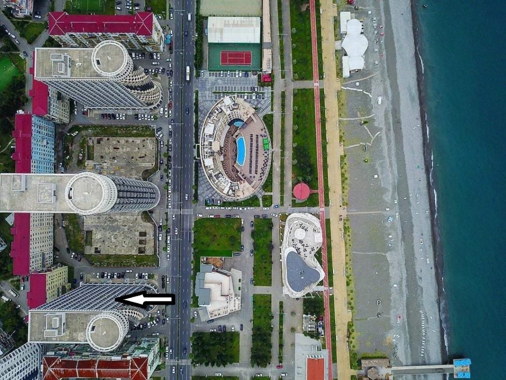 Studio apartment in Orbi Sea Towers id-1034 -  rent an apartment in Batumi