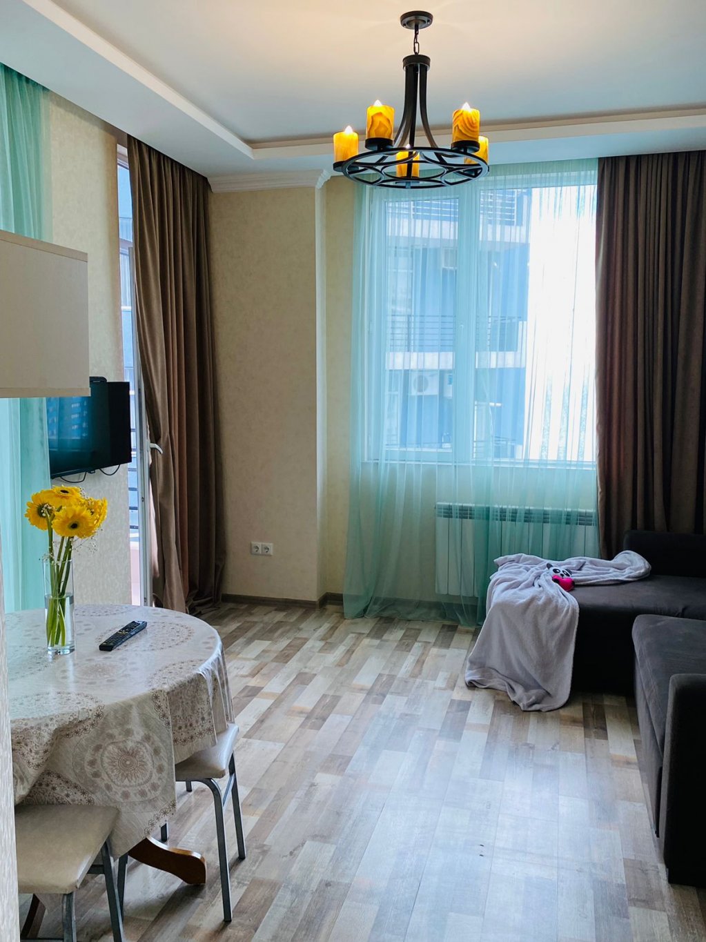 1-bedroom apartment "Nice" with sea view id-1056 -  rent an apartment in Batumi