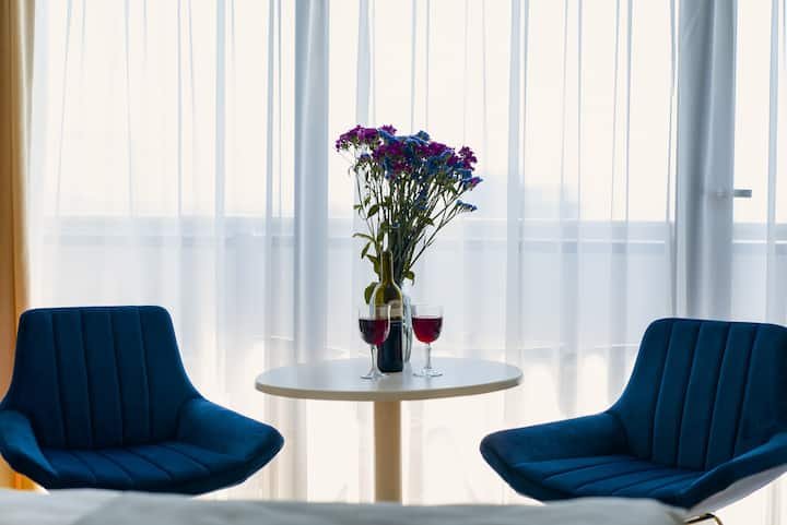 Sea view studio in Orbi City #4115 id-1073 - Batumi Vacation Rentals