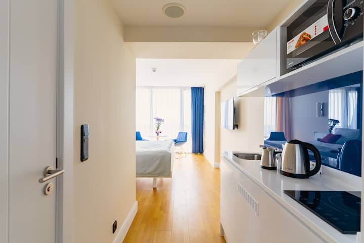 Sea view studio in Orbi City #4115 id-1073 - Batumi Vacation Rentals