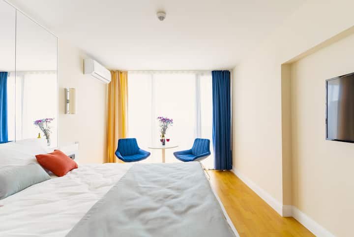 Sea view studio in Orbi City #4115 id-1073 - Batumi Vacation Rentals
