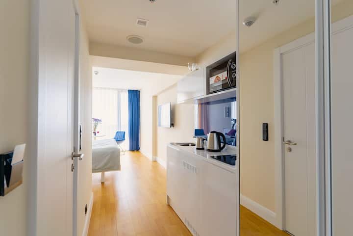 Sea view studio in Orbi City #4115 id-1073 - Batumi Vacation Rentals