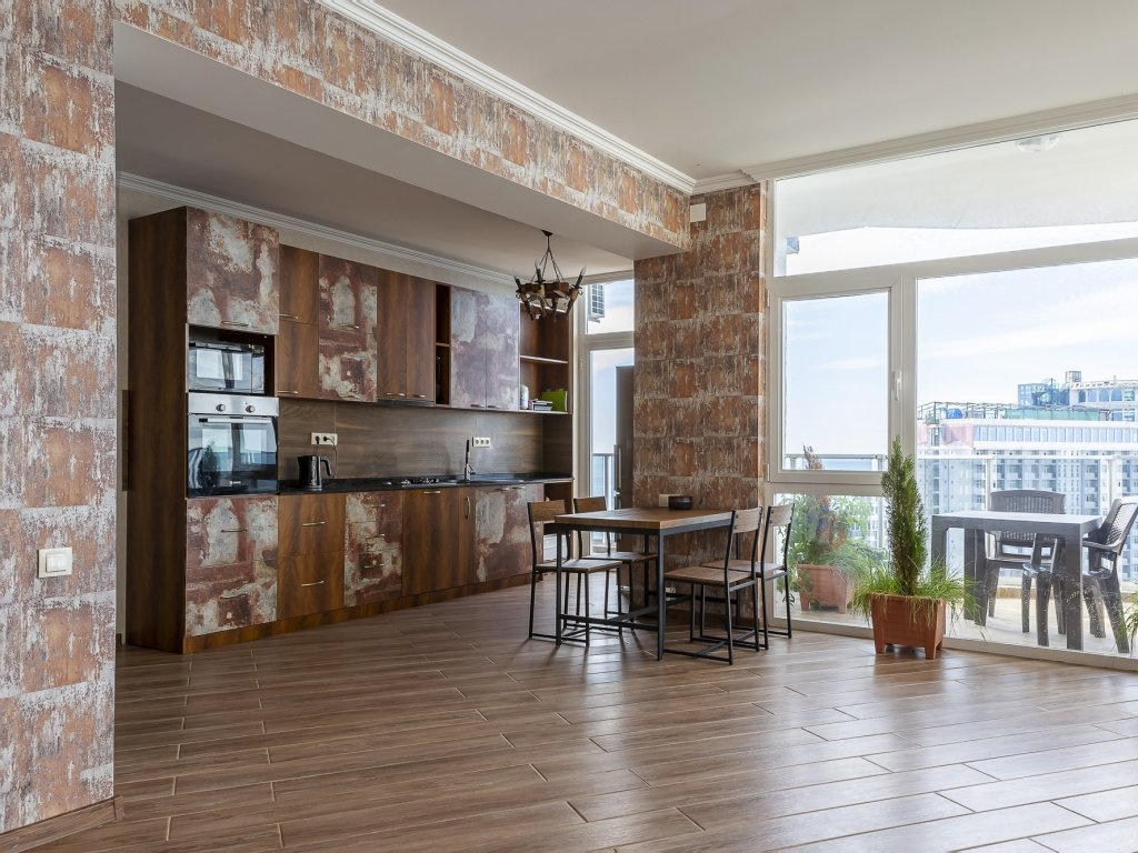 Comfortable Penthouse "Grand" by the sea id-994 -  rent an apartment in Batumi