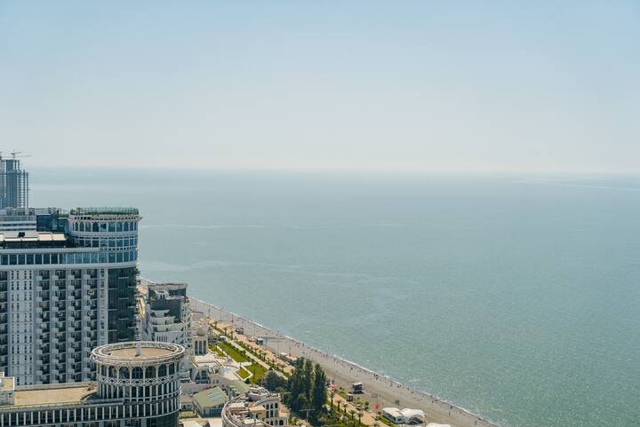 Sea view studio in Orbi City #4115 id-1073 -  rent an apartment in Batumi